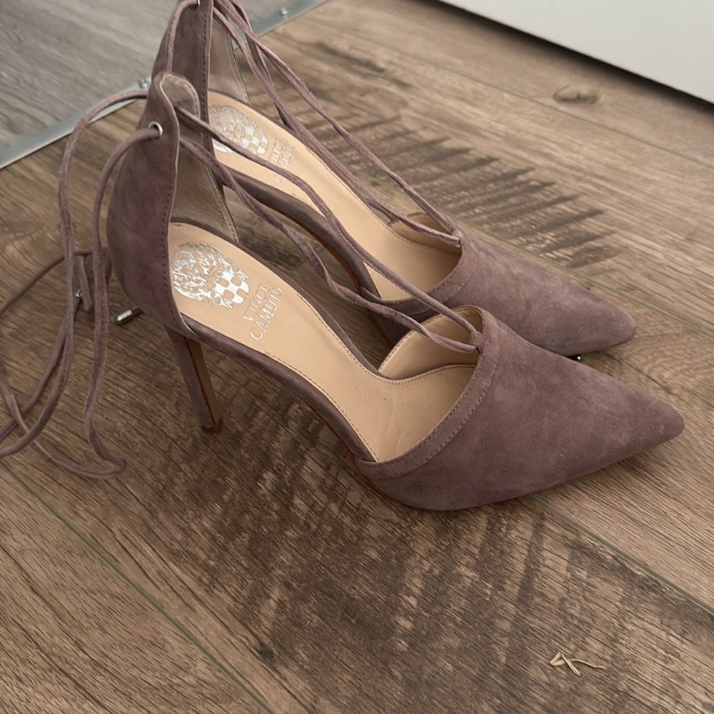 Tie up Vince Camuto heels